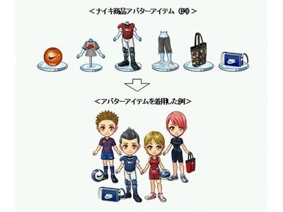 ケータイゲーム＆SNSサイト「モバゲータウン」にて「ナイキＢＵＫＡＴＳＵ」キャンペーンとのタイアップ企画を実施～「モバゲータウン」初の実店舗と連動したキャンペーン～
