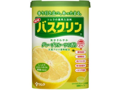 香り引立つ、あったまる。 「バスクリン グレープフルーツの香り」 8月6日（月）新発売