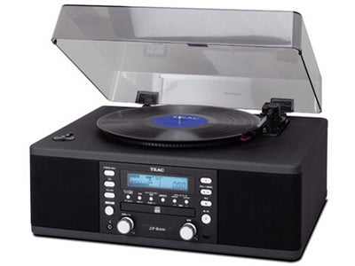ターンテーブル付きCDレコーダー『LP-R400』を新発売