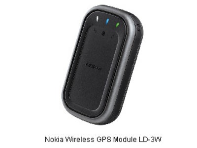 ノキア、ワイヤレスGPSモジュールのNokia Wireless GPS Module LD-3Wを発売～Get Where you’re going、現在地、をケータイする～