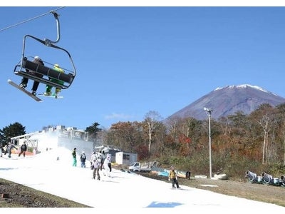 １３年連続！日本一早くオープンするスキー場（※当社調べ）　富士山のスキー場「イエティ」が10/21(金)オープン！