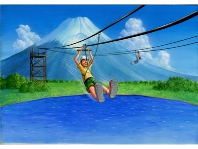 富士山２合目の遊園地「ぐりんぱ」に今夏、空中を飛び回る２つの新アクティビティが誕生！