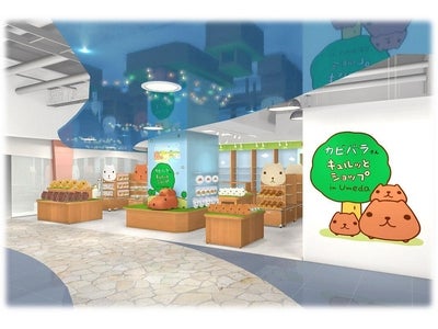 9月23日（木）『カピバラさんキュルッとショップ大阪梅田店』オープン！！