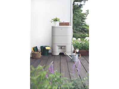 雨水を貯め、水やりなどに活用できる　雨水貯留タンク「レインセラー150」新発売