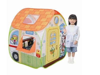 ～トイザらス新商品開発に「こどもちゃれんじ」のノウハウを投入～　幼児期の成長に欠かせない“ごっこ遊び“を通じてあこがれのお仕事体験ができるテント型遊具が、トイザらスより新登場！