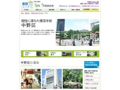 人口密度日本一「個性に満ちた懐深き街 中野区」を公開！