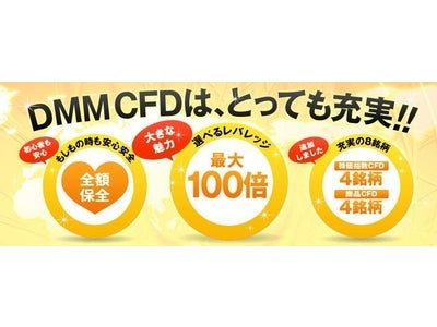 【DMM CFD】商品CFD 4銘柄を追加
