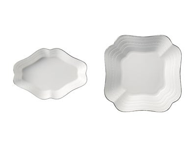 ウェッジウッドから、新作「インタグリオ プラチナ」登場