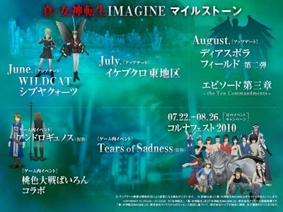 ケイブ、『真・女神転生IMAGINE』今夏のロードマップ発表。待望の新フィールドも！