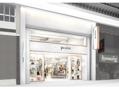 ポイントの大型旗艦店が関西地区に初出店“ collect point 心斎橋店 ” 2月27日オープン！！