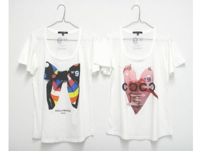 ポイントが展開する“Heather（ヘザー）”　ブランド設立10周年記念　Heather×HOLLYWOOD MADE　コラボTシャツ発売！