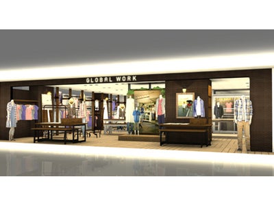待望のグローバルワーク台湾１号店 GLOBAL WORK南西三越二館 ４月１２日（木）OPEN！