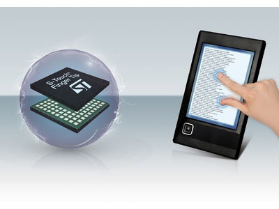 電気ノイズ除去に優れたFingerTipタッチスクリーン技術を発表