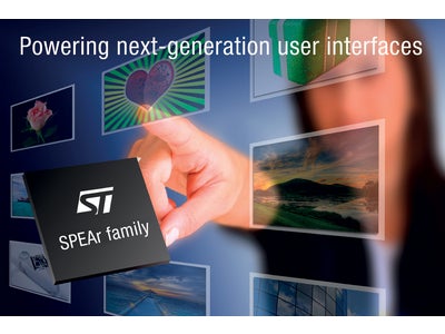 Mentor Graphics社のInflexion技術により、SPEAr(R)プロセッサ向けユーザ･インタフェース開発の迅速化を支援