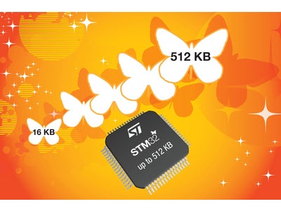 大容量Flashメモリを内蔵したエントリー・クラスの32bitマイコンを発表