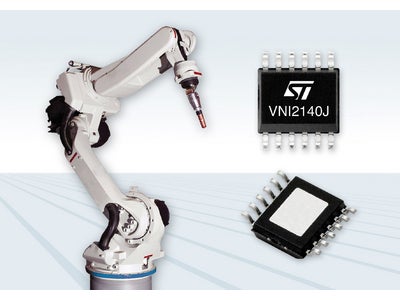超小型･低消費電力のｲﾝﾃﾘｼﾞｪﾝﾄ･ﾊﾟﾜｰ･ｽｲｯﾁICにより、VIPower(TM)製品ﾎﾟｰﾄﾌｫﾘｵを拡充