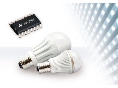 超小型LEDランプの信頼性と効率を向上させる1次側制御ドライバICを発表