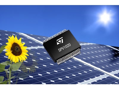 太陽電池パネルからの電力を最大限確保する革新的な新製品を発表