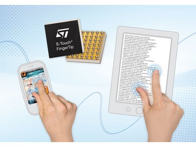 薄型スマートフォン向けマルチタッチ技術を発表