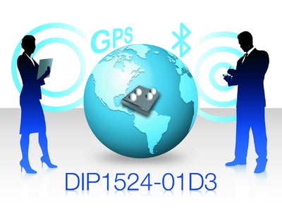 4Gスマートフォン向けに最先端の小型化技術を適用したアンテナ共用ICを発表