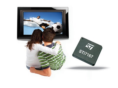 世界的なデジタルTVアクセスに対応したSTB（Zapperボックス）の低コスト化を実現