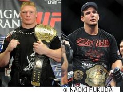秋山成勲がついにUFCデビュー！　１００回目の記念大会では、ヘビー＆ウェルター級で、ダブルタイトルマッチ！！    ～「ＵＦＣ１００」ＷＯＷＯＷで７月１２日（日）放送！