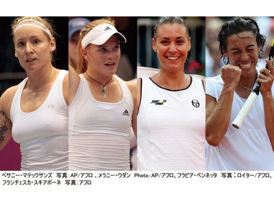 フェドカップ、デビスカップの優勝国を予想して「テニス選手Ｔシャツ」を手に入れよう！１１月５日まで、締切り迫る！