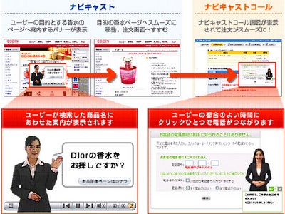 株式会社メイクショップ 「MakeShop」が動画・音声ガイドサポート機能に対応～ネットショップの商機を高める「ナビキャスト」「ナビキャストコール」～