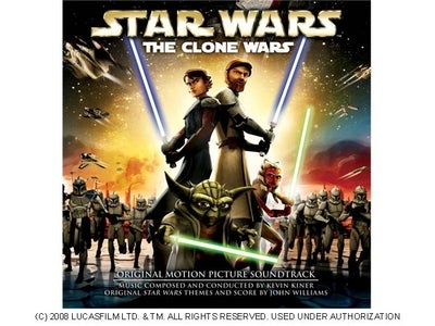 スター・ウォーズ/クローン・ウォーズ サウンドトラック8月20日発売決定！