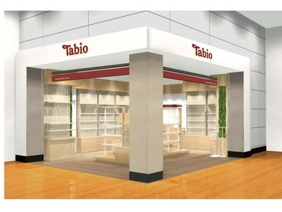 「靴下屋」などを展開するタビオが羽田空港第２旅客ターミナルに「Tabio」を出店