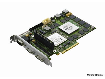 FPGA搭載高機能画像入力ボード「Matrox Radient」シリーズ、ハイビジョン画像入出力対応「Matrox OrionHD」出荷開始