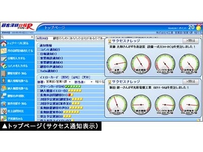 営業のベストプラクティスを「見える化」！SFA「顧客創造日報」最新版を発売