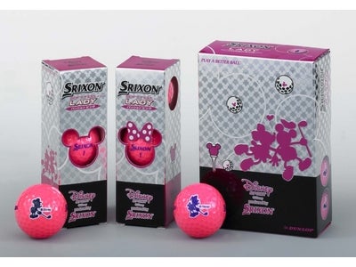 「DISNEY SPORT produced by SRIXON」からゴルフボール、ボールギフトを新発売
