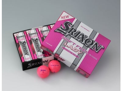 NEWスリクソン「SOFT(ソフト) FEEL(フィール) LADY(レディ)」ゴルフボールを新発売