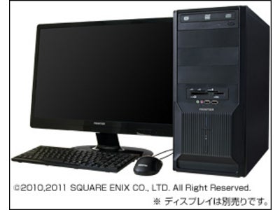 FRONTIER、第二世代インテル(R) Core(TM) i7プロセッサー搭載「FINAL FANTASY(R) XIV推奨認定パソコン」を発売。