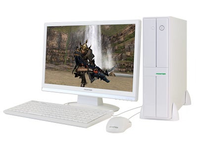 FRONTIER、第2世代インテル(R) Core(TM) プロセッサー搭載「モンスターハンターフロンティア オンライン推奨パソコン」を発売。