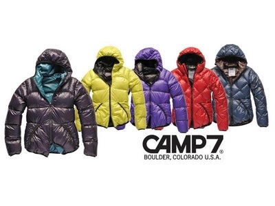 Right-on「CAMP 7」より　 高機能ダウンジャケット 洗えるダウン『X-WASH』 保温力・軽さがパワーアップして新登場！！ 2010年10月下旬より発売開始