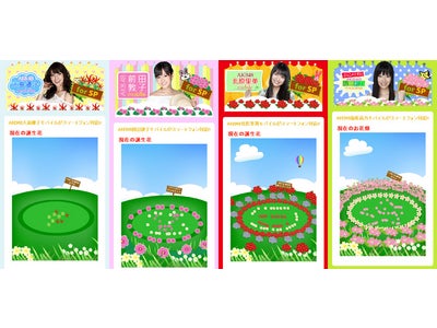 AKB48初！大島優子、前田敦子、北原里英、指原莉乃の スマートフォン版WEBサイトオープンに先駆け、 先行キャンペーンサイトが本日オープン～総選挙を控えたメンバーに、熱い応援メッセージを届けよう～