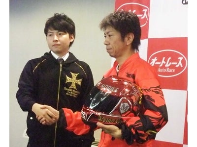 サイバードがオートレーサー 『髙橋貢選手』とオフィシャルスポンサー契約締結