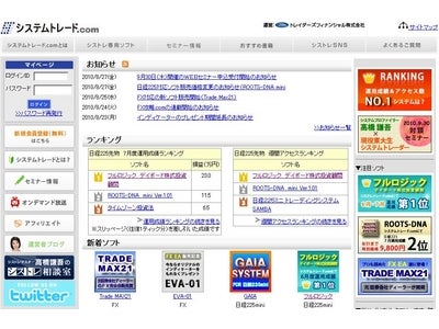 システムトレード専門サイト『システムトレード.com』日経225自動売買ソフトの11月度月間運用成績ランキングを発表！