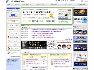 日経225自動売買ソフトの2月度月間運用成績ランキングを発表！