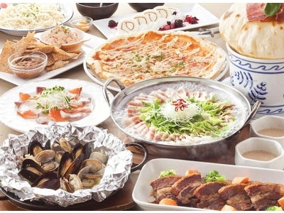 ～「うまいもの市場 TAPA」～ 全４種の豪華冬のコース「WINTER  PARTY」関東全店舗でスタート 魚介料理から鍋、ピッツァ、〆のうどんまでボリューム満載！
