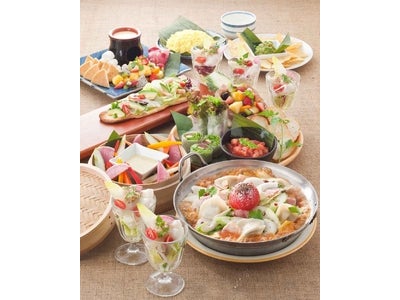 女性が喜ぶフルーツ・野菜もりだくさんでお腹もお肌も大満足 【潤いフルーツ女子会】関東全店にてスタート！