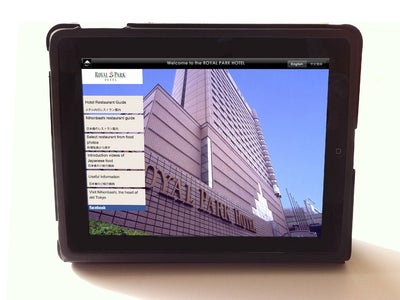 訪日外国人には、動画で説明！『iPad版「日本橋グルメガイド」サービス』　提供開始！～近畿日本ツーリスト・まいど日本・ロイヤルパークホテル～