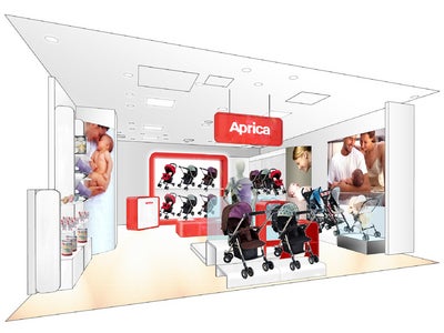 アップリカ初のインショップ 「アップリカ大丸心斎橋店」 2月26日オープン
