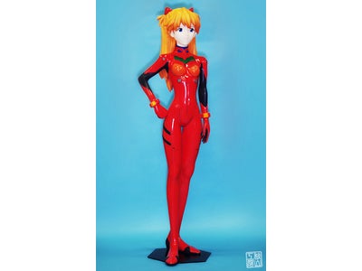 「FIELDSモバイル」リニューアル記念 「アスカ」等身大フィギュア[plugsuit version] プレゼントキャンペーン