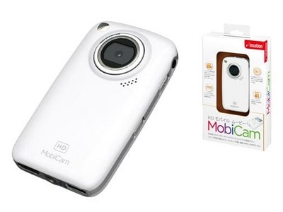 スナップ写真を撮るように、かんたん・手軽にハイビジョン撮影　HD モバイルムービー『MobiCam』、イメーションから発売