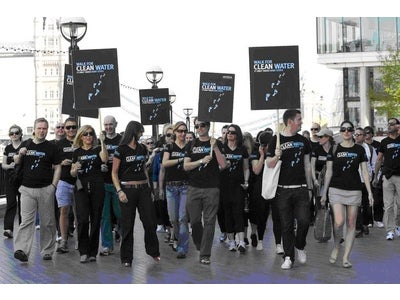 水の大切さを啓蒙する世界共通ウォーキングイベント アヴェダ「Walk for Water(水のために歩く)」　 4/17に開催