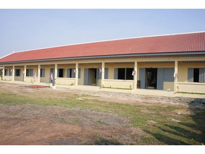 ■カンボジア支援プロジェクト 第３弾　「トゥルコキ中学校（Tuol Koki Secondary School）」建設のための寄付を行いました（ニュースレター）