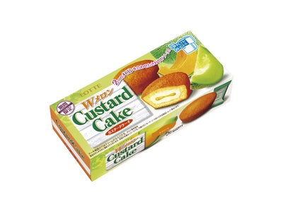 5月度新商品　「カスタードケーキ〈Ｗメロン〉」「さわやかヨーグルトクッキー」　のご紹介です